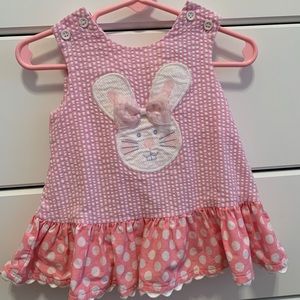 Seersucker Easter Bunny Dress